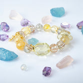 Pulsera de la Abundancia de Citrino