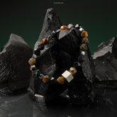 Fossil Wood Grounding Bracelet