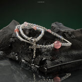 Strawberry Quartz Love Bracelet