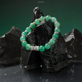 Green Strawberry Quartz Healing Bracelet