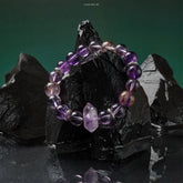 Amethyst Dual - Point Wisdom Bracelet