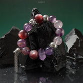 Amethyst Dual-Point Essence Bracelet