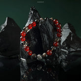 Pulsera de equilibrio y claridad de obsidiana