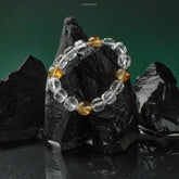 Citrine & Clear Quartz Vitality Bracelet