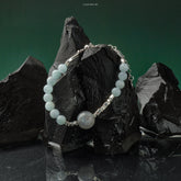 Moonstone - Aquamarine HeartSync Bracelet
