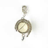 Collar de orbe de citrino cósmico