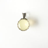 Collar de orbe de citrino rico