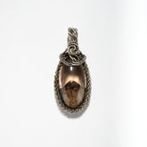 Collar de cristal Ojo de la Riqueza