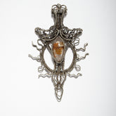 Rainbow Phantom Crystal Necklace