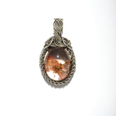 Rainbow Phantom Crystal Necklace