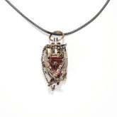 Red Glass Vitality Necklace