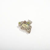 Collar de piedra lunar del amor