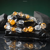 Yellow Auralite Wealth Necklace