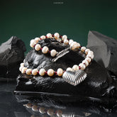 Tranquil Blaze Pearl Necklace