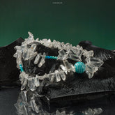 Clear Quartz & Amazonite Clarity Bracelet