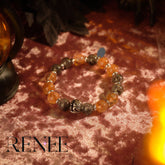 Black Cat with Orange Eyes