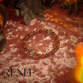 Blood Crystal Pumpkin Bracelet