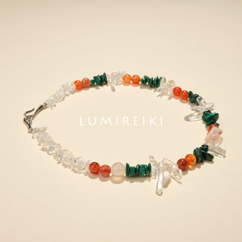 Multi - Gemstone Energy Necklace