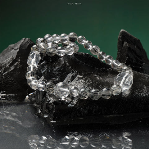 White Crystal Purify & Protect Bracelet