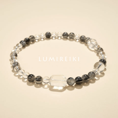 White Crystal Purify & Protect Bracelet