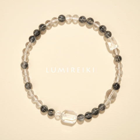 White Crystal Purify & Protect Bracelet