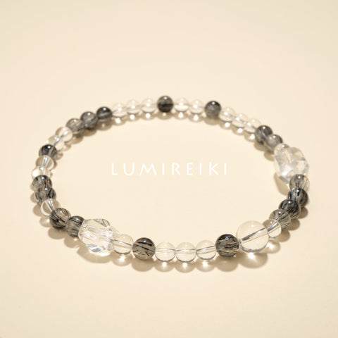 White Crystal Purify & Protect Bracelet