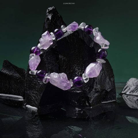 Amethyst Stress Relief Bracelet