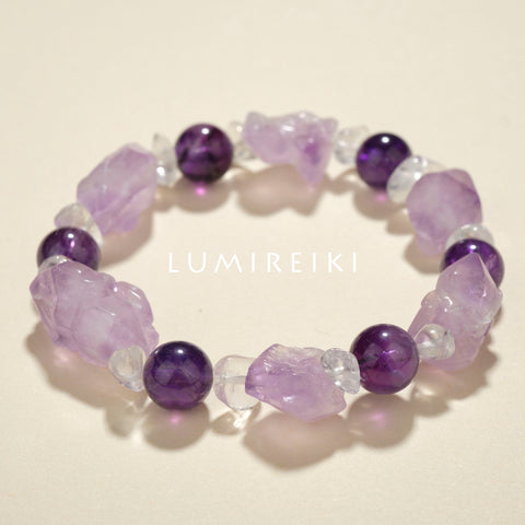Amethyst Stress Relief Bracelet