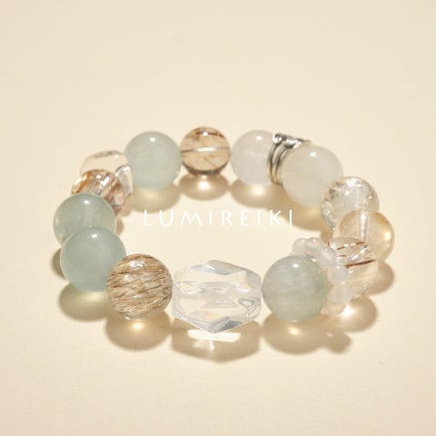 White Crystal Clarity Bracelet