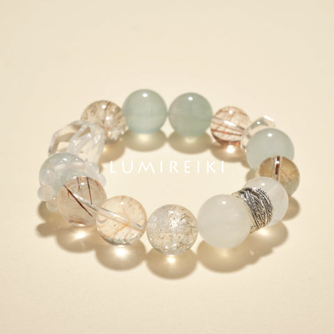 White Crystal Clarity Bracelet