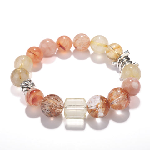 Light of Happiness Crystal Bead Bracelet