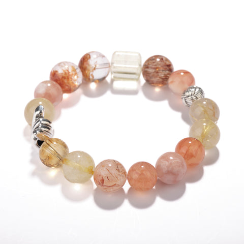 Light of Happiness Crystal Bead Bracelet