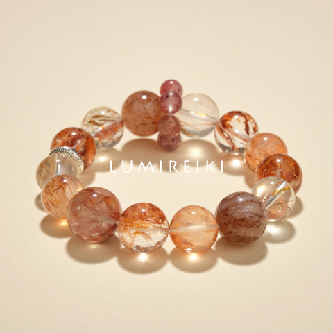 Ruby Rutilated Power Bracelet