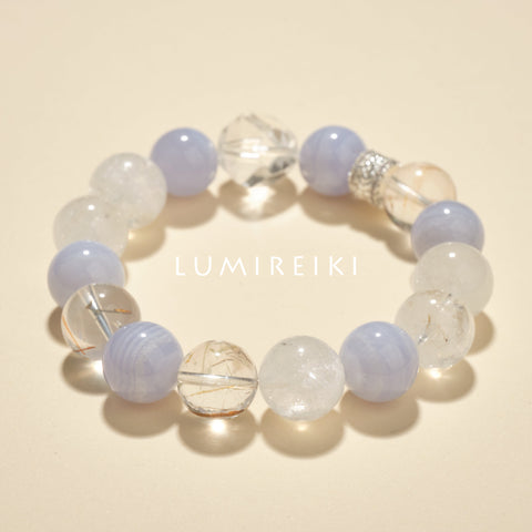 White Quartz Serenity Bracelet