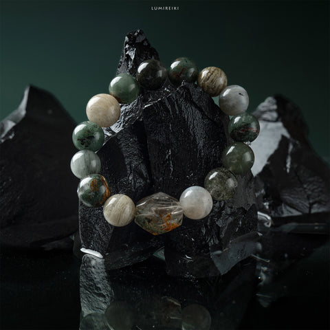 Phantom & Moonstone Energy Bracelet