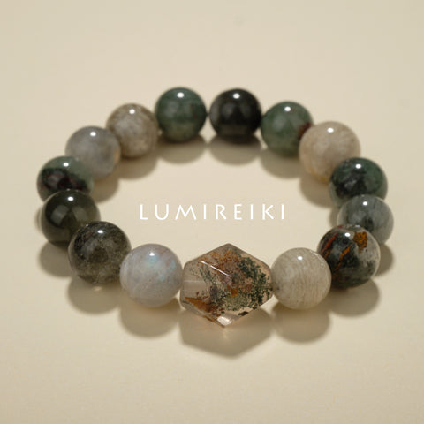 Phantom & Moonstone Energy Bracelet