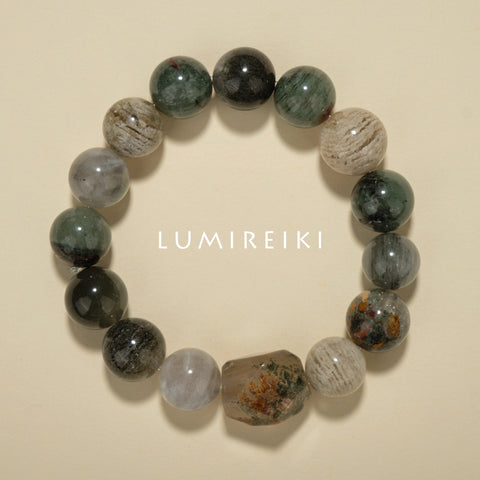 Phantom & Moonstone Energy Bracelet