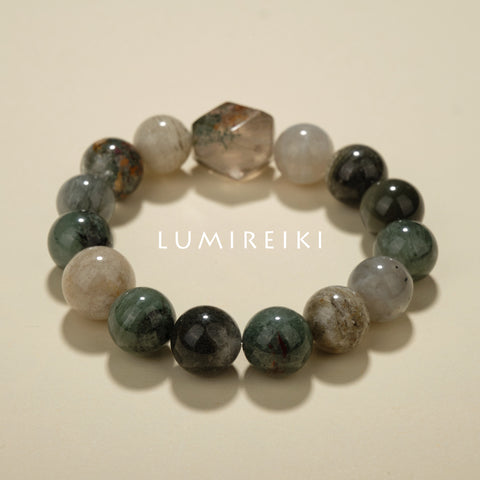 Phantom & Moonstone Energy Bracelet