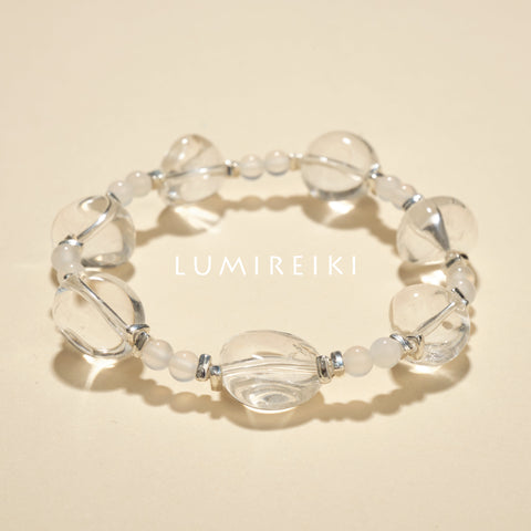 White Quartz Soul - Soothe Bracelet