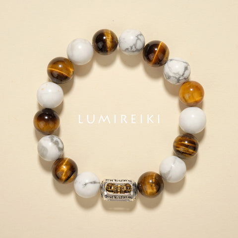 Tiger & Turquoise Balance Bracelet