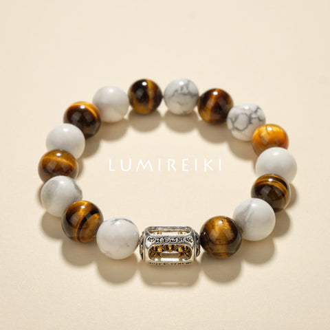 Tiger & Turquoise Balance Bracelet