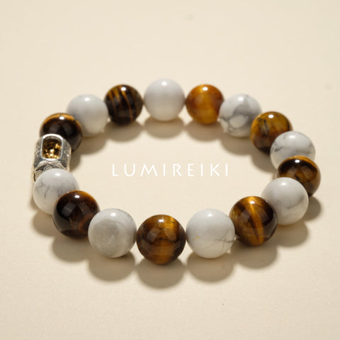Tiger & Turquoise Balance Bracelet