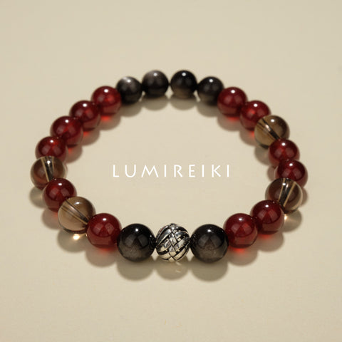 Obsidian Clarity Balance Bracelet