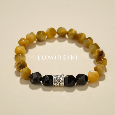 Pulsera de poder de obsidiana tigre