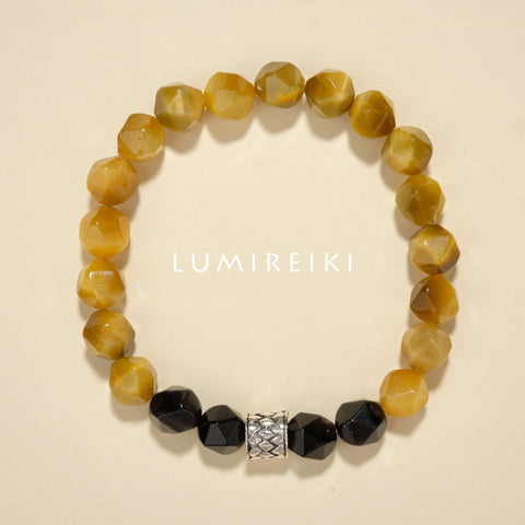 Pulsera de poder de obsidiana tigre