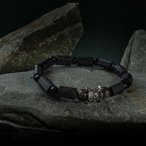 Calm Obsidian Bracelet
