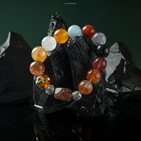 Pulsera de piedra espiritual guardiana