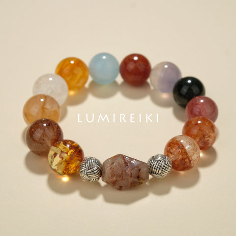 Pulsera de piedra espiritual guardiana
