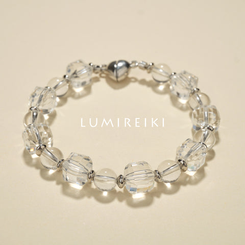 Pulsera de limpieza energética blanca