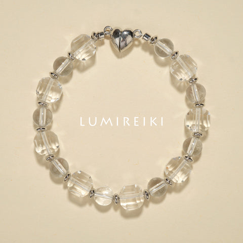 Pulsera de limpieza energética blanca